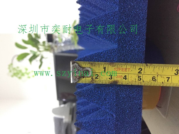 微波暗室吸波材料，屏蔽室吸波海綿圖片/微波暗室吸波材料，屏蔽室吸波海綿樣板圖 (4)