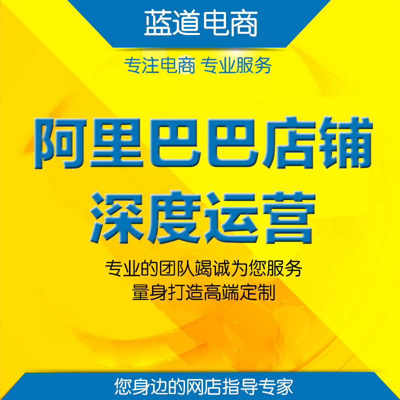 河北石阿里巴巴诚信通店铺托管 诚信通网店装修托管9800包年服务