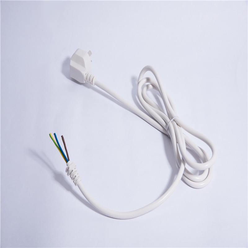 *三插電源線 *三插單頭 白色*三插電源線  電工電線 電工電氣、電線、電纜、電源線