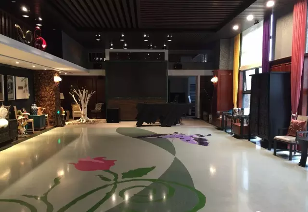 水泥基磨石地坪 金剛磨石地坪