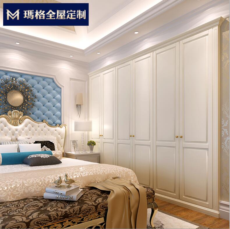 瑪格整體衣柜定制歐式衣帽間走入式衣柜定做多功能衣柜衣帽間定制