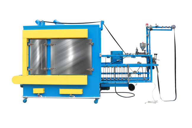 防水拉鏈過膠機 巨力拉鏈機械圖片