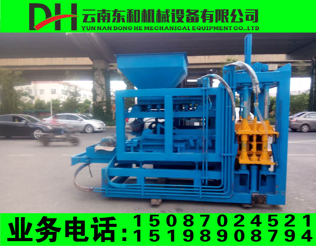 昆明制磚機 昆明磚機批發(fā) 一臺也是批發(fā)價 昆明制磚機昆明制磚機昆明制磚機 QT6-15全自動液壓磚機