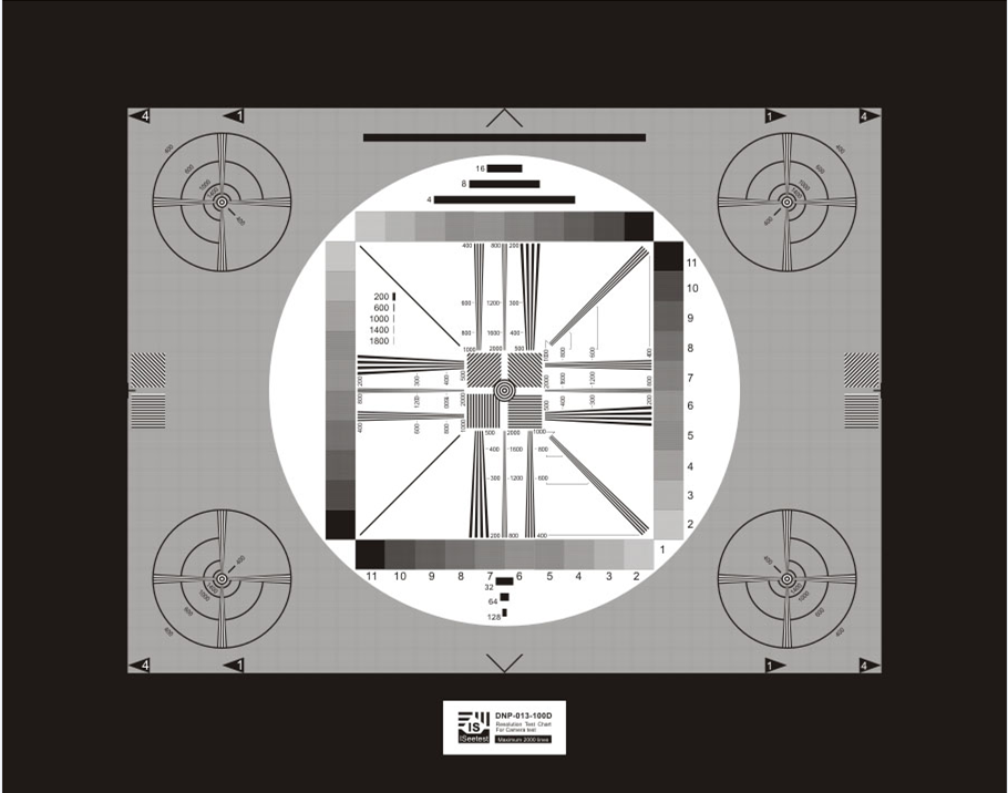 透射式解析度灰階綜合測試卡圖片/透射式解析度灰階綜合測試卡樣板圖 (1)