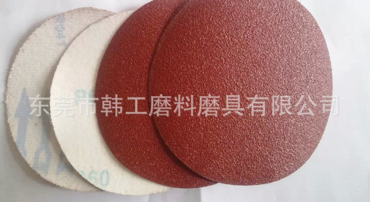 125mm拉絨片 5寸背絨圓盤(pán)砂 氣動(dòng)植絨磨墻砂布片 圓盤(pán)砂廠火拼價(jià)