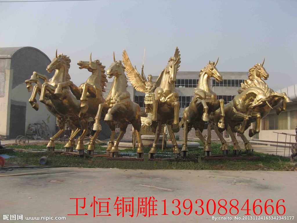 鑄銅馬踏飛燕圖片/鑄銅馬踏飛燕樣板圖 (4)