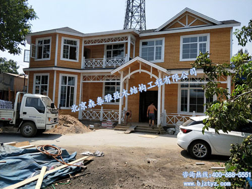 木別墅設計圖片/木別墅設計樣板圖 (1)