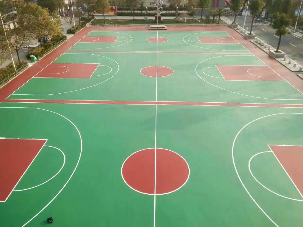 滄州硅pu廠家施工圖片/滄州硅pu廠家施工樣板圖 (3)