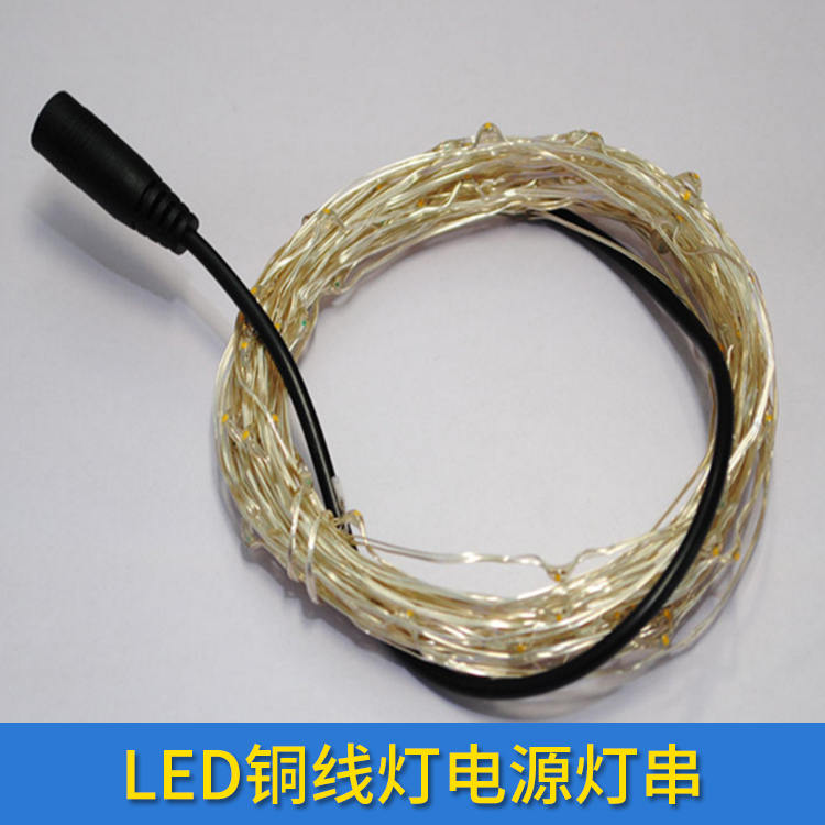 LED铜线灯电源灯串图片