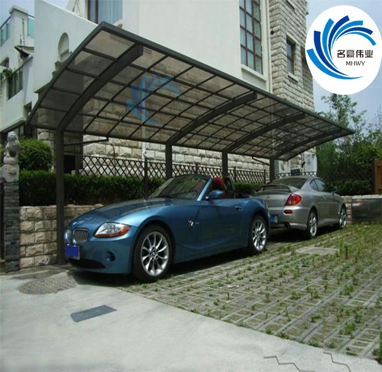 停車棚雨棚圖片/停車棚雨棚樣板圖 (3)