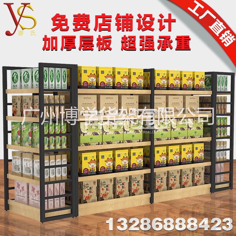 便利店貨架 超市貨架展示架鋼木質(zhì)圖片/便利店貨架 超市貨架展示架鋼木質(zhì)樣板圖 (1)
