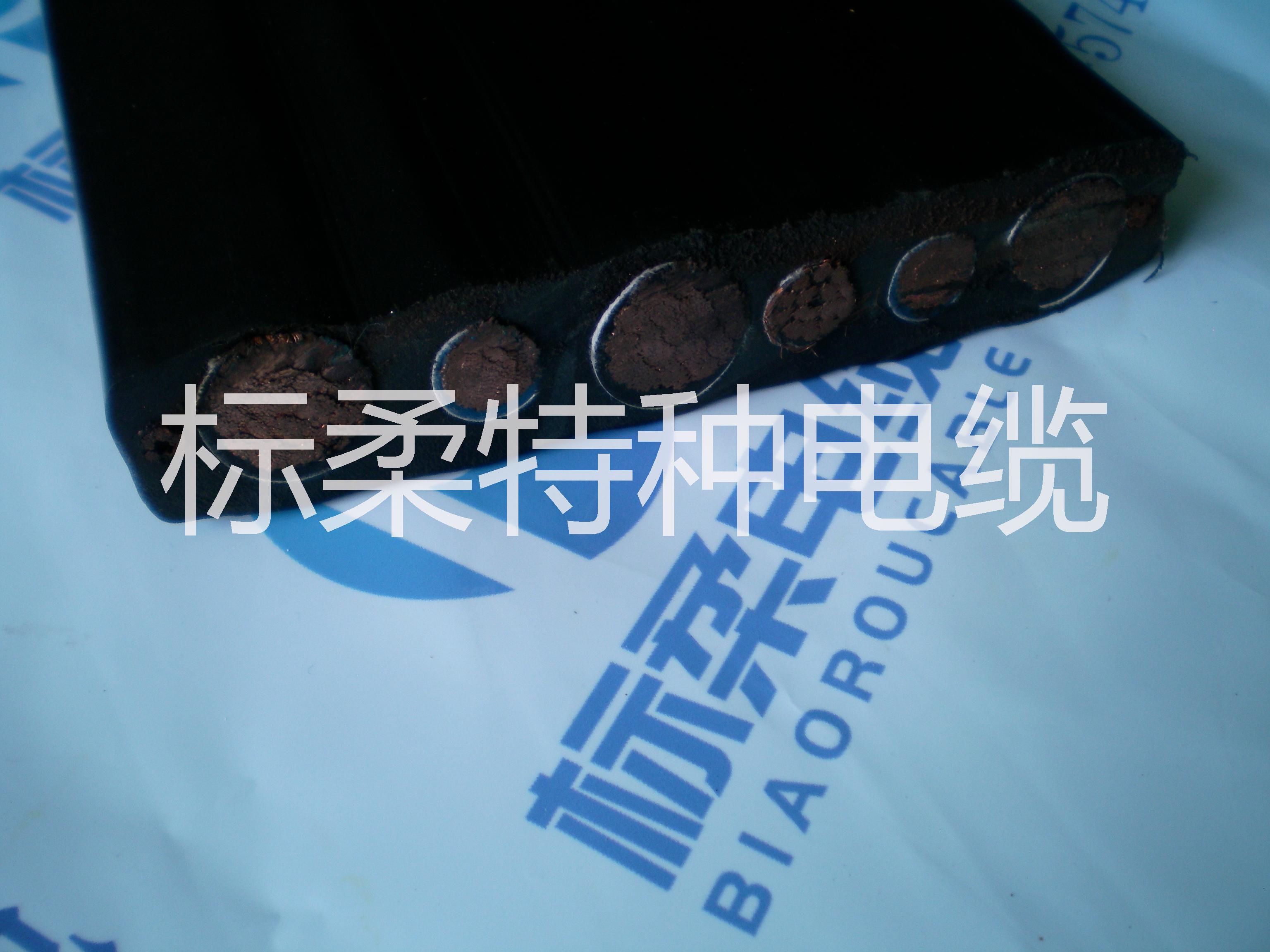 小滑車用橡膠扁電纜生產(chǎn)廠家直銷圖片