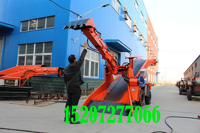 湖南婁底120型輪式皮帶趴渣機(jī)圖片