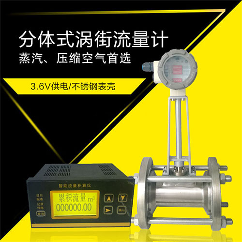 分體式渦街流量計廠家直銷圖片