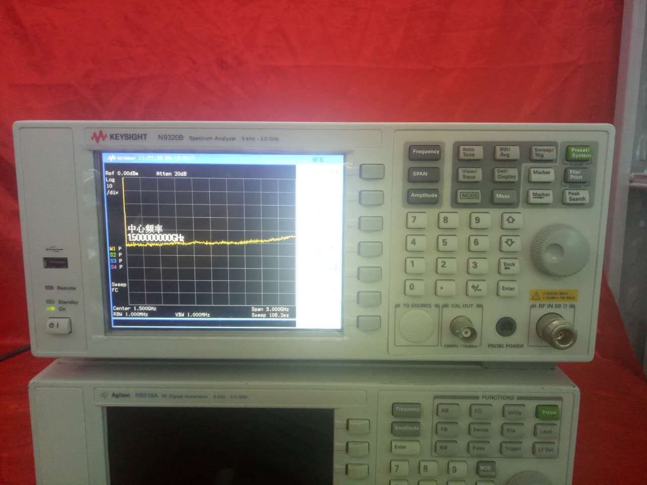 专业回收租售Keysight N9320B安捷伦射频频谱分析仪图片