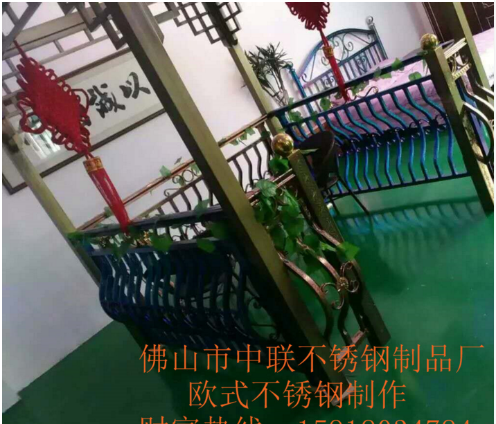 304不銹鋼護(hù)欄圖片/304不銹鋼護(hù)欄樣板圖 (4)