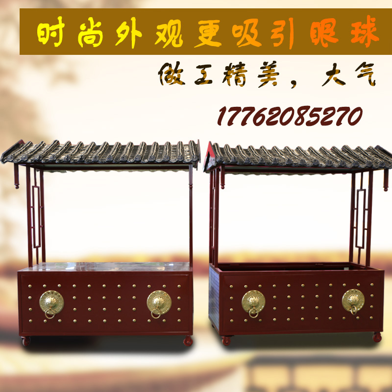 仿古小吃車(chē)圖片/仿古小吃車(chē)樣板圖 (3)
