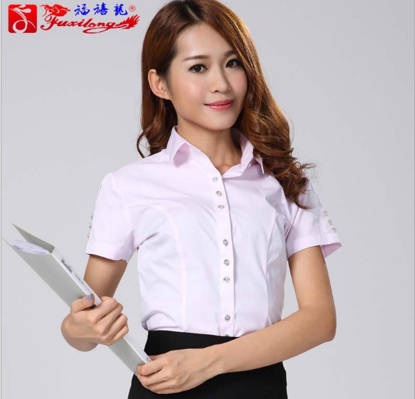 職業(yè)裝女式襯衫圖片