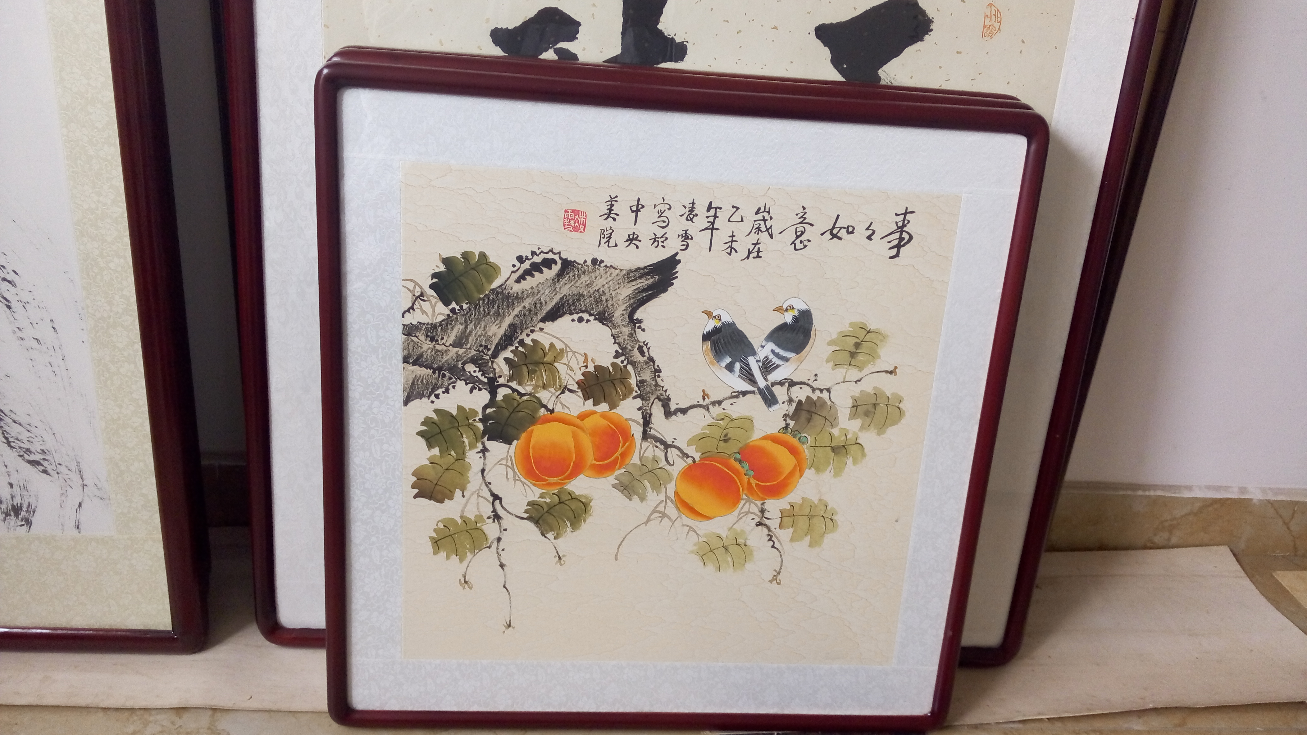 長沙字畫裝裱圖片