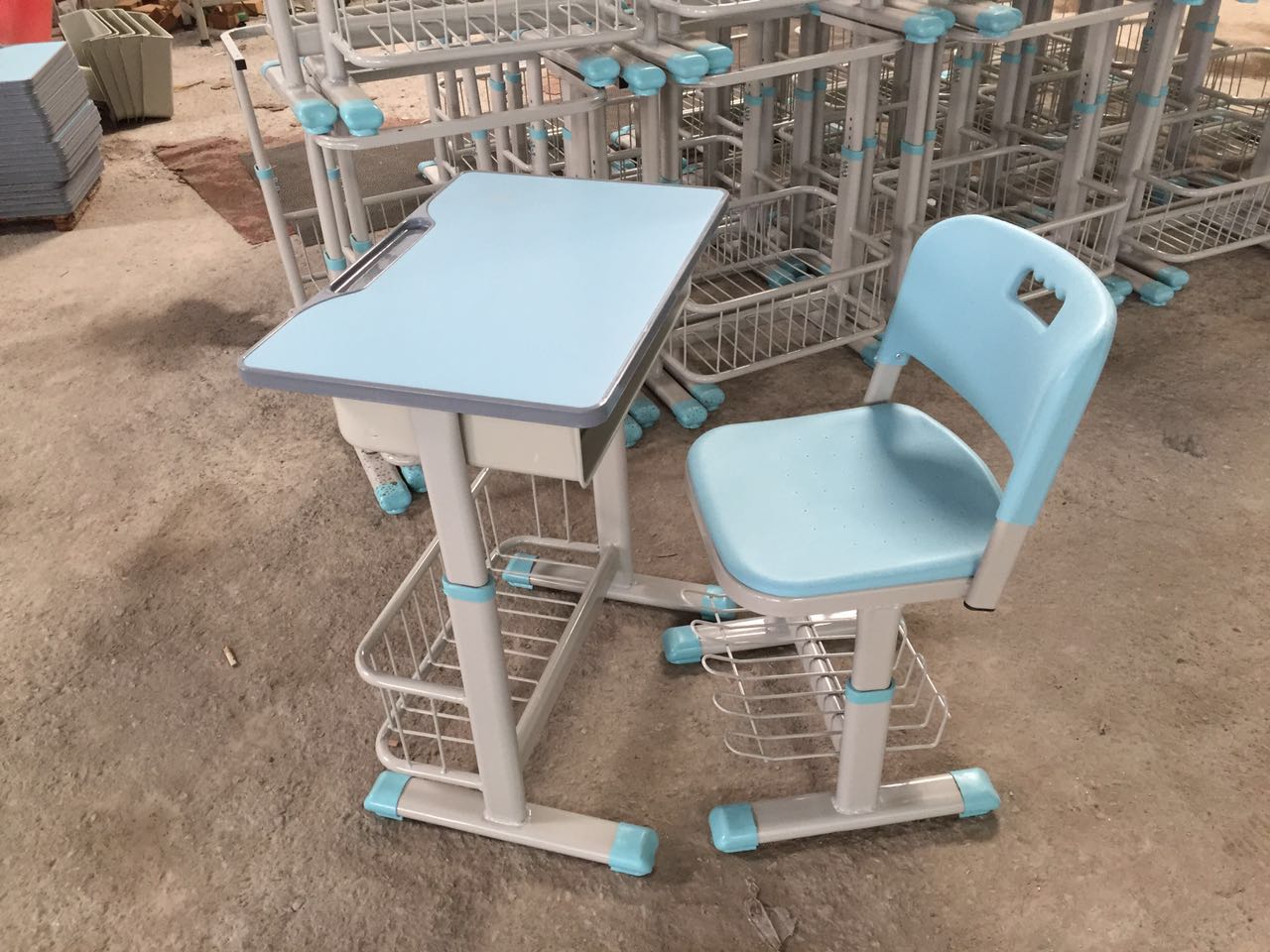 雙人臺(tái)椅HJ-0002圖片/雙人臺(tái)椅HJ-0002樣板圖 (2)