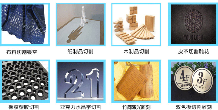 亞克力激光切割機圖片/亞克力激光切割機樣板圖 (3)