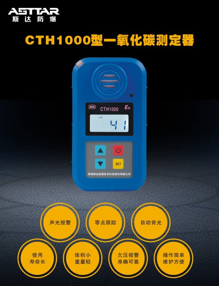 CTH1000型CO測定器|便攜圖片/CTH1000型CO測定器|便攜樣板圖 (4)