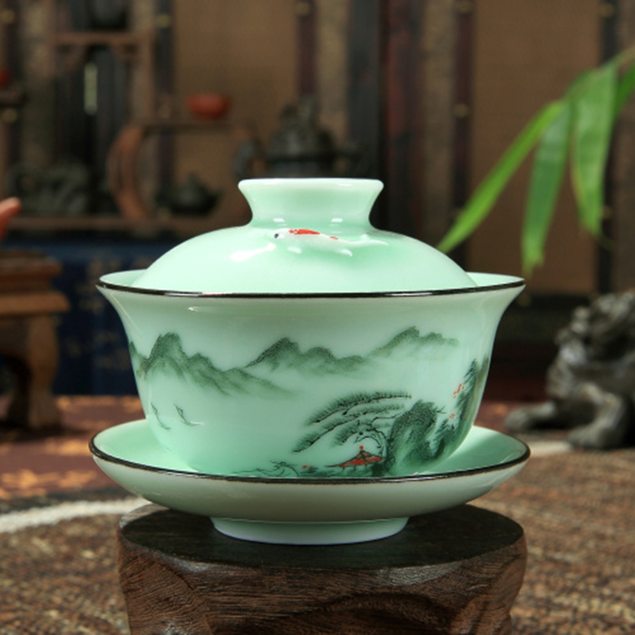 茶碗蓋碗圖片/茶碗蓋碗樣板圖 (1)