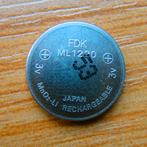 FDK ML1220充电纽扣电池图片