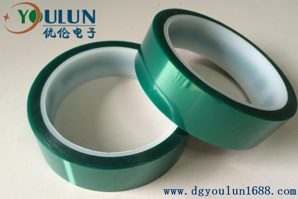 耐高溫絕緣綠膠帶圖片