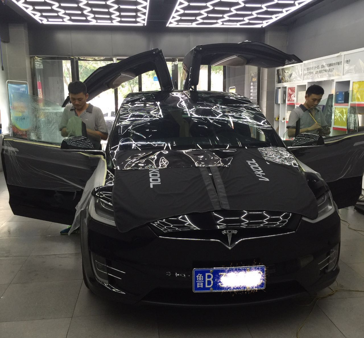 隔熱膜圖片/隔熱膜樣板圖 (3)