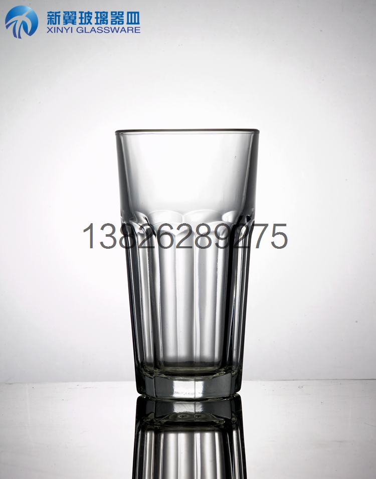 酒吧用高白料壓制玻璃啤酒杯生產(chǎn)加圖片