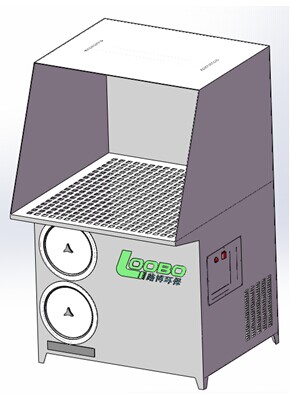 路博潔天 LB-DF2400打磨除塵工作臺 除塵設(shè)備