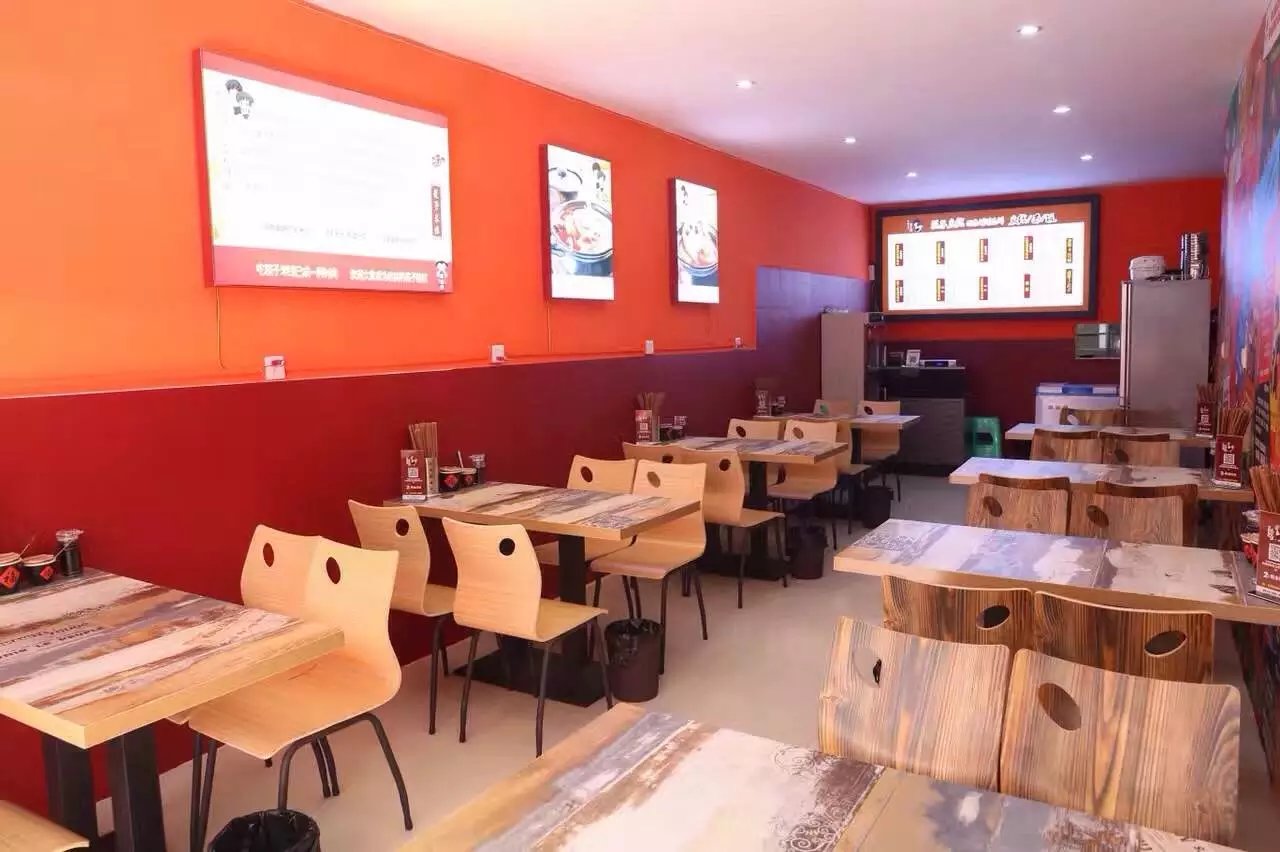 快餐桌椅圖片/快餐桌椅樣板圖 (3)