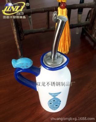 不銹鋼油瓶塞廠家各種酒嘴圖片/不銹鋼油瓶塞廠家各種酒嘴樣板圖 (3)