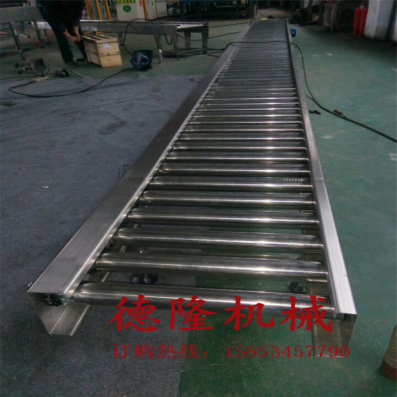 水平動力不銹鋼滾筒輸送機(jī)圖片