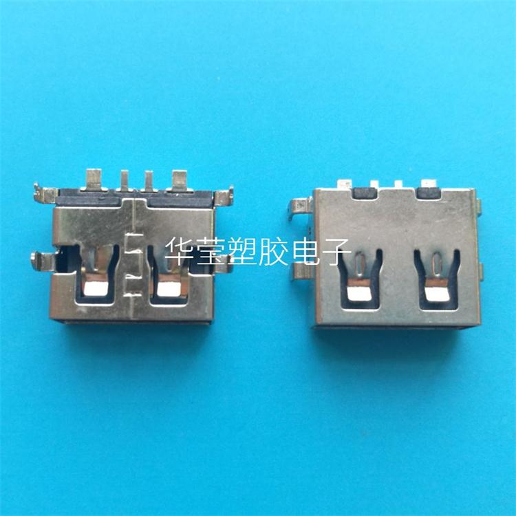 USB短體大電流母座沉板1.9圖片/USB短體大電流母座沉板1.9樣板圖 (1)
