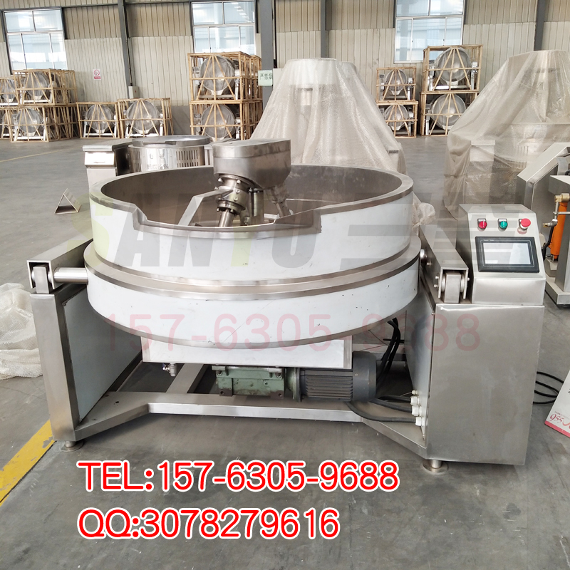 下攪拌炒鍋圖片