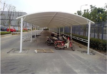 供应小区张拉膜城市建设膜结构车棚 小区张拉膜城市建设膜结构车棚膜结