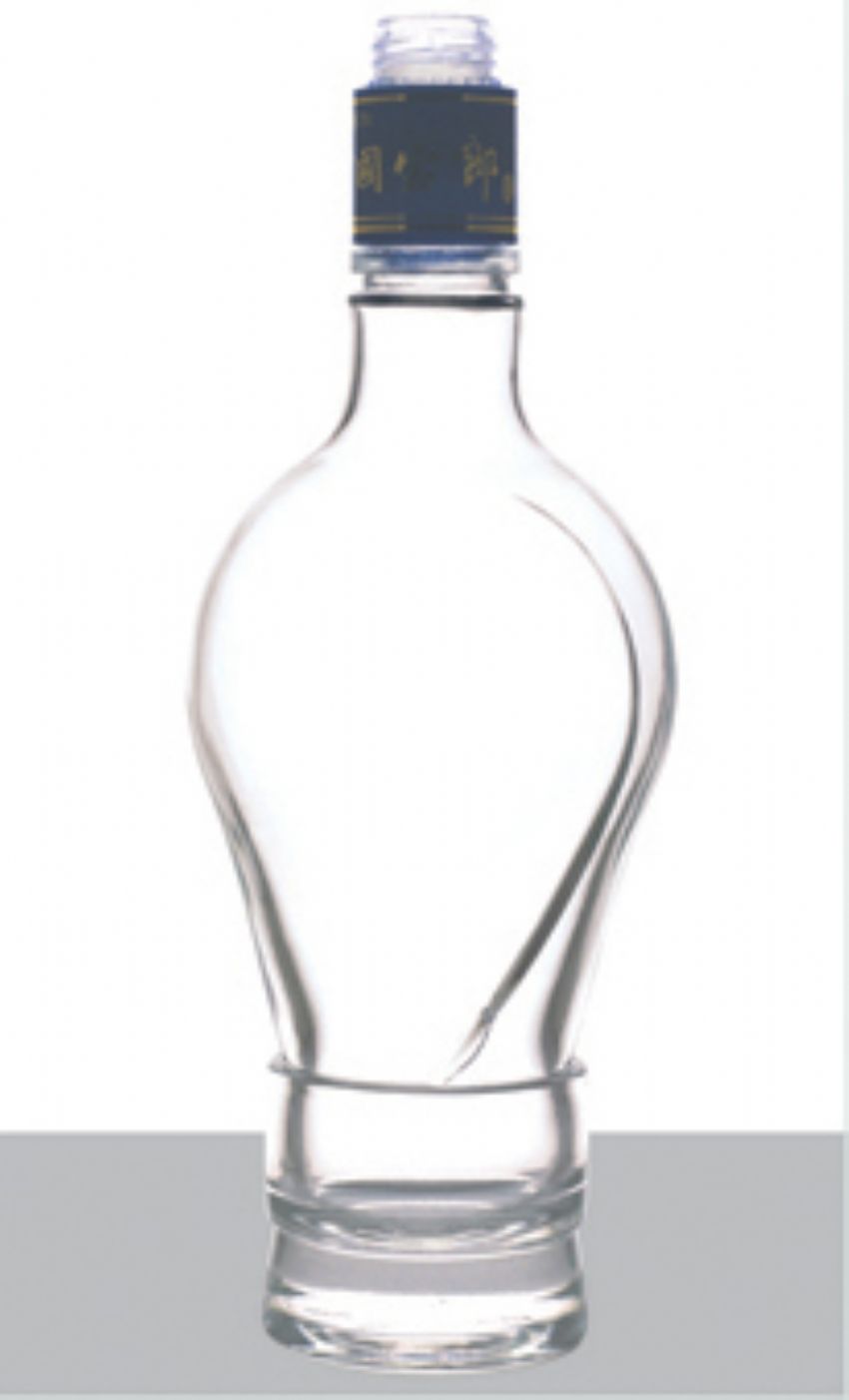 晶白料玻璃酒瓶圖片/晶白料玻璃酒瓶樣板圖 (2)
