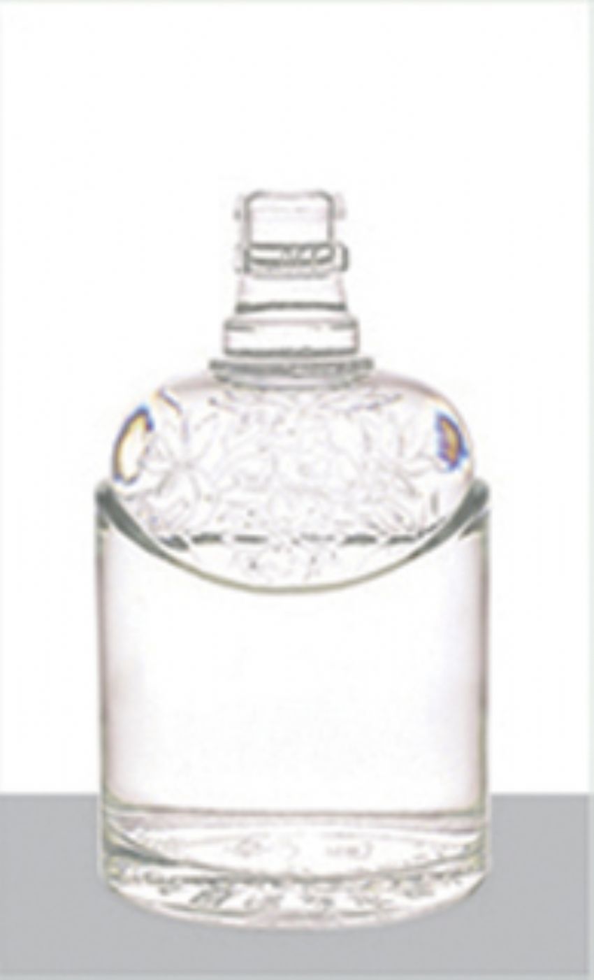 晶白料玻璃酒瓶圖片/晶白料玻璃酒瓶樣板圖 (3)