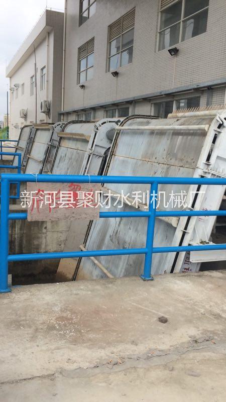 回轉(zhuǎn)式格柵清污機圖片/回轉(zhuǎn)式格柵清污機樣板圖 (4)