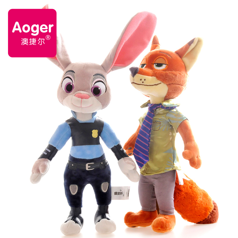 瘋狂動物城朱迪&尼克 佛山毛絨玩具供應商圖片