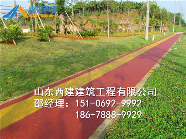 山東透水地坪鋪裝|煙臺(tái)透水混凝土路面