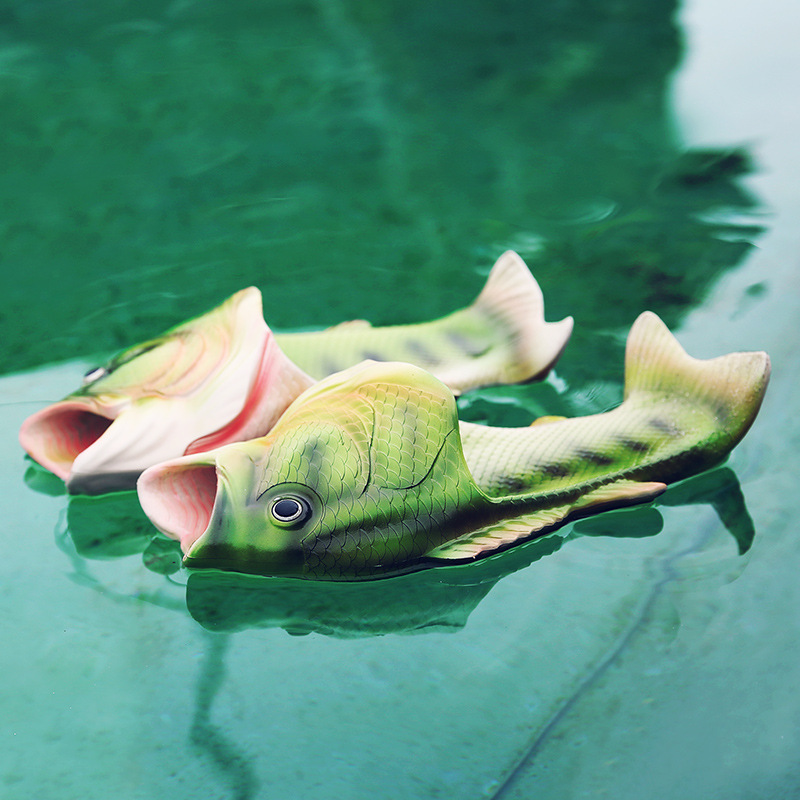 咸魚拖鞋趣味家居親子拖鞋 舒適防圖片/咸魚拖鞋趣味家居親子拖鞋 舒適防樣板圖 (4)