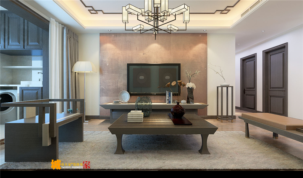 中式風格裝修圖片/中式風格裝修樣板圖 (2)