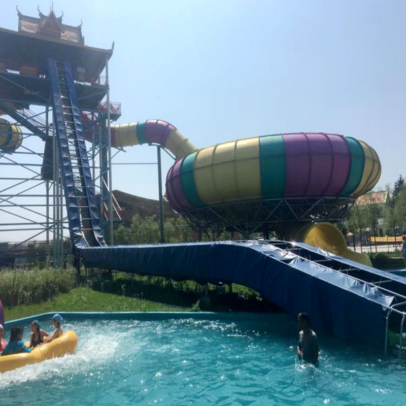 寧津浩宇太空盆滑梯皮筏提升機