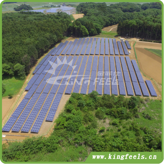 大型地面電站太陽能鋁合金支架廠家圖片/大型地面電站太陽能鋁合金支架廠家樣板圖 (1)