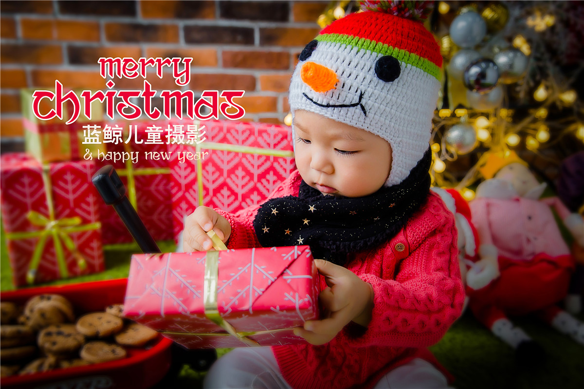 南京兒童攝影寶寶圣誕去哪家好？圖片