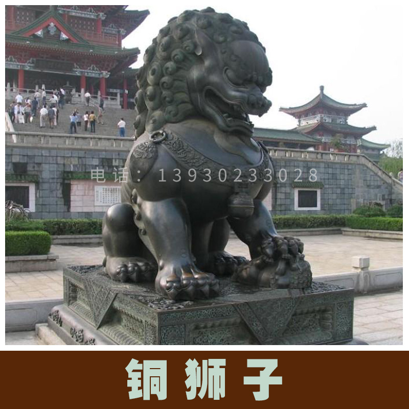 銅獅子圖片/銅獅子樣板圖 (2)