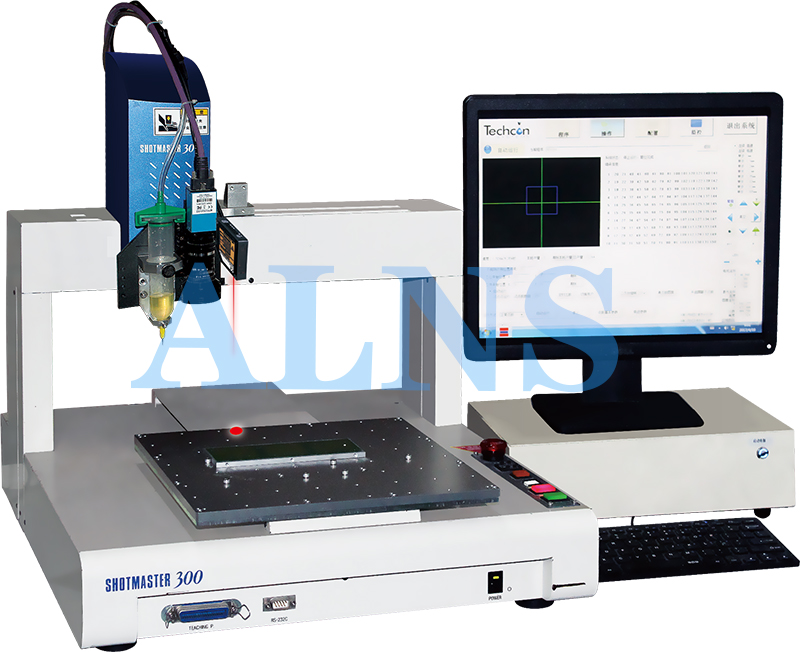 半自動(dòng)點(diǎn)膠機(jī)升級(jí)改裝PC-300圖片